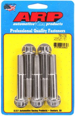 755-2750, ARP 755-2750 SAE Bolt Kit 1/2-20 x 2.750 12pt SS bolts в ОАЭ, Дубай. Состояние - новое. Цена 310 AED. Фото, контакты продавца | AUTO.AE