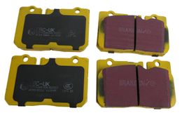 EBC-DP41154R, EBC Yellowstuff Brake Pads for 1995-2000 LS400 - DP41154R в ОАЭ, Дубай. Состояние - новое. Цена 680 AED. Фото, контакты продавца | AUTO.AE