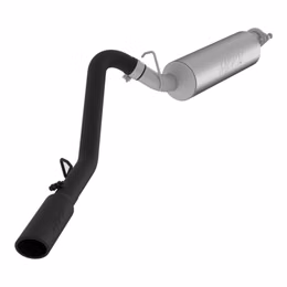 S5500BLK, MBRP S5500BLK Cat-Back 2.5" Armor BLK (Black-Coated Aluminized Steel / Single) for JEEP Wrangler (TJ) 2000-2006 في الإمارات, دبي. Condition - new. Price 2,240 AED. Photo, seller contacts | AUTO.AE