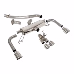 SSXTY147, MILLTEK SSXTY147 Secondary Cat-Back Exhaust, 3" (Brushed Titanium GT Tips) for TOYOTA GR Corolla 1.6 Turbo 2023- in UAE, Dubai. Condition - new. Price 15,610 AED. Photo, seller contacts | AUTO.AE