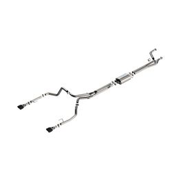 141000BC, BORLA 141000BC Cat-Back Exhaust System 2.75", S-Type (3.5" RD x 6" Black Chrome Tips) for CHEVROLET Silverado 1500 / GMC Sierra 1500 6.2L V8 2024 in UAE, Dubai. Condition - new. Price 11,170 AED. Photo, seller contacts | AUTO.AE
