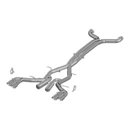 S7033AL, MBRP S7033AL Cat-Back 3" Armor Lite (Aluminized Steel / Dual Quad Tips) for CHEVROLET Camaro ZL1 2017-2024 في الإمارات, دبي. Condition - new. Price 6,200 AED. Photo, seller contacts | AUTO.AE