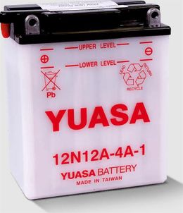 YSA-12N12A-4A-1, Yuasa Conventional Batteries 12N12A-4A-1 в ОАЭ, Дубай. Состояние - новое. Цена 380 AED. Фото, контакты продавца | AUTO.AE