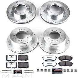 PWR-K1133-36, PowerStop Z36 Truck and Tow Brake Upgrade Kits for 1998-2007 LAND CRUISER, LX470 - K1133-36 в ОАЭ, Дубай. Состояние - новое. Цена 2 660 AED. Фото, контакты продавца | AUTO.AE