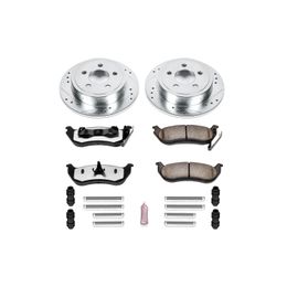 PWR-K2197-36, PowerStop Z36 Truck and Tow Brake Upgrade Kits for 2003-2007 LIBERTY, 2003-2006 WRANGLER - K2197-36 في الإمارات, دبي. Condition - new. Price 990 AED. Photo, seller contacts | AUTO.AE