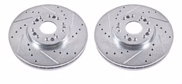PWR-JBR-716XPR, PowerStop Evolution Drilled and Slotted Rotors JBR716XPR in UAE, Dubai. Condition - new. Price 970 AED. Photo, seller contacts | AUTO.AE