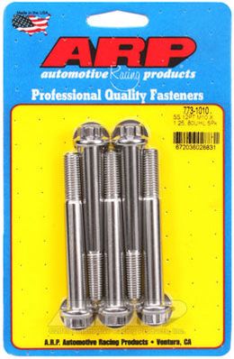 773-1010, ARP 773-1010 Metric Thread Bolt Kit M10 x 1.25 x 80 12pt SS bolts in UAE, Dubai. Condition - new. Price 300 AED. Photo, seller contacts | AUTO.AE
