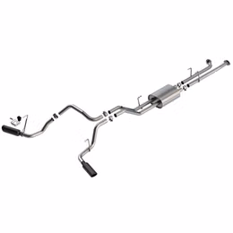 141022BC, BORLA 141022BC Exhaust System Cat-Back 2.25", ATAK (4" Black Chrome Tips) for TOYOTA Tundra 5.7L V8 2007-2008 в ОАЭ, Дубай. Состояние - новое. Цена 8 100 AED. Фото, контакты продавца | AUTO.AE
