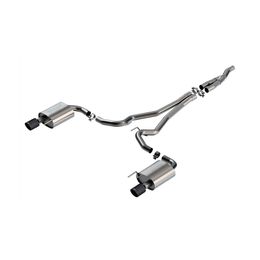 140979CFBA, BORLA 140979CFBA Cat Back Exhaust System 2.5" S-Type (4" Carbon Fiber Tips) for FORD Mustang 2.3L EcoBoost 2024 في الإمارات, دبي. Condition - new. Price 8,600 AED. Photo, seller contacts | AUTO.AE