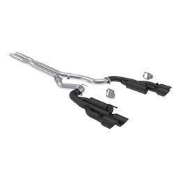 S7282BLK, MBRP S7282BLK Cat-Back 3" Armor BLK (Black-Coated Aluminized Steel / Dual) for FORD Mustang 5.0L 2024- في الإمارات, دبي. Condition - new. Price 6,770 AED. Photo, seller contacts | AUTO.AE