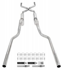 PYE-SGT74R, Pypes Race Pro Dual Exhaust Systems for 1963 1000 SERIES, 1500 SERIES, 1963-1966 C10 PICKUP - SGT74R في الإمارات, دبي. Condition - new. Price 3,630 AED. Photo, seller contacts | AUTO.AE