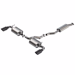 141009BC, BORLA 141009BC Exhaust System Cat-Back S-Type, 2.25" (4" Black Chrome Tips) for TOYOTA RAV4 2.5L 2019–2025 في الإمارات, دبي. Condition - new. Price 6,960 AED. Photo, seller contacts | AUTO.AE