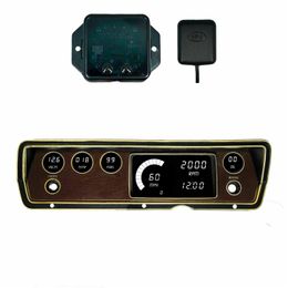 IZL-DP1805WS9020, Intellitronix 1970-1976 Dodge Duster/Dart Digital Direct-Fit Gauge Clusters for 1970-1976 DART, DUSTER - DP1805W-S9020 in UAE, Dubai. Condition - new. Price 2,850 AED. Photo, seller contacts | AUTO.AE