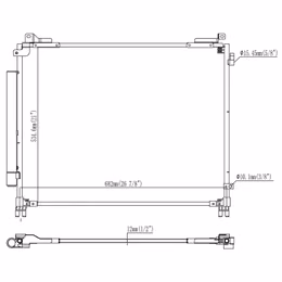 RCG-31-30134, Reach Cooling Air Conditioning Condensers for 2019-2024 ASCENT - 31-30134 in UAE, Dubai. Condition - new. Price 510 AED. Photo, seller contacts | AUTO.AE
