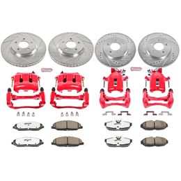 PWR-KC1381-26, PowerStop Z26 Street Warrior Brake Upgrade Kits with Calipers for 2005-2010 MUSTANG - KC1381-26 в ОАЭ, Дубай. Состояние - новое. Цена 5 190 AED. Фото, контакты продавца | AUTO.AE