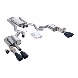 SSXFD435, MILLTEK SSXFD435 Cat-Back Exhaust, 2.76" (Cerakote Black GT-100 Trims) for FORD Mustang 2.3L Fastback (S650) 2024- في الإمارات, دبي. Condition - new. Price 19,200 AED. Photo, seller contacts | AUTO.AE