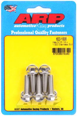 622-1000, ARP 622-1000 SAE Bolt Kit 5/16-18 x 1.000 hex SS bolts في الإمارات, دبي. Condition - new. Price 190 AED. Photo, seller contacts | AUTO.AE