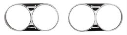 OPG-9566CHB, RESTOPARTS® Manufactured Headlight Bezels for 1966 CHEVELLE, EL CAMINO, MALIBU - 9566CHB in UAE, Dubai. Condition - new. Price 530 AED. Photo, seller contacts | AUTO.AE