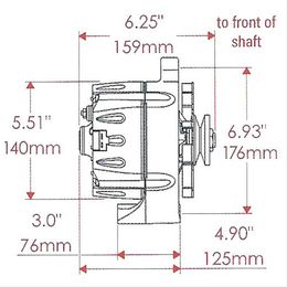 PWM-8-37100, Powermaster Race Alternators 8-37100 в ОАЭ, Дубай. Состояние - новое. Цена 960 AED. Фото, контакты продавца | AUTO.AE