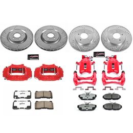 PWR-KC4148-26, PowerStop Z26 Street Warrior Brake Upgrade Kits with Calipers for 2011-2014 MUSTANG - KC4148-26 في الإمارات, دبي. Condition - new. Price 6,210 AED. Photo, seller contacts | AUTO.AE