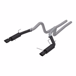S7264BLK, MBRP S7264BLK Cat-Back 3" Armor BLK (Black-Coated Aluminized Steel / Dual) for FORD Shelby GT500 / Mustang GT 5.0L 2011-2014 في الإمارات, دبي. Condition - new. Price 4,840 AED. Photo, seller contacts | AUTO.AE