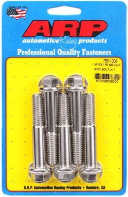 765-1008, ARP 765-1008 Metric Thread Bolt Kit M12 x 1.75 x 70 hex SS bolts in UAE, Dubai. Condition - new. Price 310 AED. Photo, seller contacts | AUTO.AE