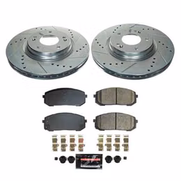 PWR-K8752, PowerStop Z23 Evolution Sport Brake Upgrade Kits for 2021-2024 ELANTRA, K5, 2020-2024 SONATA - K8752 in UAE, Dubai. Condition - new. Price 940 AED. Photo, seller contacts | AUTO.AE