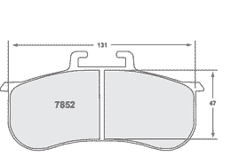 7852.10, PFC 7852.10 Brake pads Z-RATED BMW E46 M3 ZR33 & ZR45 in UAE, Dubai. Condition - new. Price 2,310 AED. Photo, seller contacts | AUTO.AE