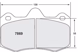 7869.08.17.44, PFC 7869.08.17.44 Front Brake pads RACE 08 CMPD 17mm LOTUS Evora 3.5 2009 GTS AP 4-piston (17mm) в ОАЭ, Дубай. Состояние - новое. Цена 2 050 AED. Фото, контакты продавца | AUTO.AE