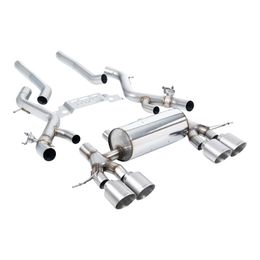 SSXBM1303, MILLTEK SSXBM1303 Secondary Cat-Back Exhaust, 3" (Brushed Titanium GT-115 Trims) for BMW M2 (G87) Non-OPF/GPF في الإمارات, دبي. Condition - new. Price 21,250 AED. Photo, seller contacts | AUTO.AE