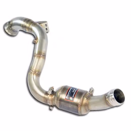 723181., SUPERSPRINT 723181. Downpipe Left with Metallic Catalytic Converter for MERCEDES X253 GLC AMG (SUV) in UAE, Dubai. Condition - new. Price 14,110 AED. Photo, seller contacts | AUTO.AE