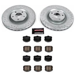PWR-K1444, PowerStop Z23 Evolution Sport Brake Upgrade Kits for 2006-2013 CORVETTE - K1444 в ОАЭ, Дубай. Состояние - новое. Цена 2 150 AED. Фото, контакты продавца | AUTO.AE