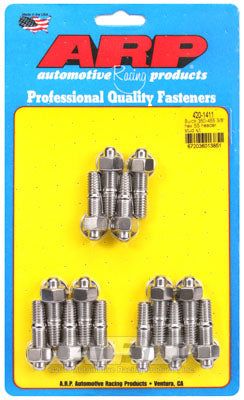 420-1411, ARP 420-1411 Header Bolt & Stud Kit for Buick 350-455. 1.670˝ OAL. 14 pieces في الإمارات, دبي. Condition - new. Price 500 AED. Photo, seller contacts | AUTO.AE