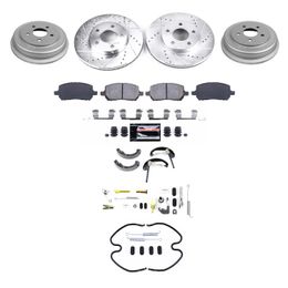 PWR-K15521DK, PowerStop Z23 Evolution Sport Disc and Drum Brake Upgrade Kits for 2007-2008 COBALT, G5 - K15521DK في الإمارات, دبي. Condition - new. Price 1,830 AED. Photo, seller contacts | AUTO.AE