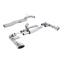 SSXAU979, MILLTEK SSXAU979 Cat-Back Exhaust, 3.15" (Polished Trims) for AUDI RS3 (8V) 2017- в ОАЭ, Дубай. Состояние - новое. Цена 15 210 AED. Фото, контакты продавца | AUTO.AE