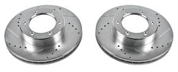 PWR-JBR-740XPR, PowerStop Evolution Drilled and Slotted Rotors for 1991-1995 4RUNNER, 1993-1998 T100 - JBR740XPR في الإمارات, دبي. Condition - new. Price 840 AED. Photo, seller contacts | AUTO.AE