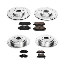 PWR-K2303, PowerStop Z23 Evolution Sport Brake Upgrade Kits for 2003-2008 PILOT - K2303 في الإمارات, دبي. Condition - new. Price 1,590 AED. Photo, seller contacts | AUTO.AE