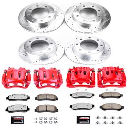 PWR-KC2895-36, PowerStop Z36 Truck and Tow Brake Upgrade Kits with Calipers for 2007-2008 F-250 SUPER DUTY, 2007-2010 F-350 SUPER DUTY - KC2895-36 в ОАЭ, Дубай. Состояние - новое. Цена 7 110 AED. Фото, контакты продавца | AUTO.AE