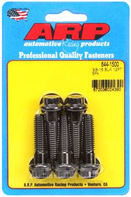 644-1500, ARP 644-1500 SAE Bolt Kit 3/8-16 x 1.500 12pt 7/16 wrenching black oxide bolts in UAE, Dubai. Condition - new. Price 210 AED. Photo, seller contacts | AUTO.AE