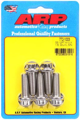 772-1003, ARP 772-1003 Metric Thread Bolt Kit M10 x 1.50 x 30 12pt SS bolts в ОАЭ, Дубай. Состояние - новое. Цена 270 AED. Фото, контакты продавца | AUTO.AE