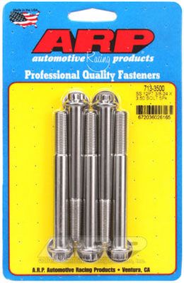 713-3500, ARP 713-3500 SAE Bolt Kit 3/8-24 x 3.500 12pt SS bolts в ОАЭ, Дубай. Состояние - новое. Цена 260 AED. Фото, контакты продавца | AUTO.AE