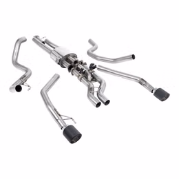 SSXFD452, MILLTEK SSXFD452 Cat-Back Exhaust, 3" (Carbon JET-115 Tips) for FORD Raptor Ranger 2023- في الإمارات, دبي. Condition - new. Price 15,240 AED. Photo, seller contacts | AUTO.AE