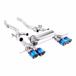SSXBM1172, MILLTEK SSXBM1172 Axle-Back Exhaust, 3.15" (Burnt Titanium GT-115 Trims) for BMW M3 (G80 / G81) / M4 (G82) in UAE, Dubai. Condition - new. Price 22,050 AED. Photo, seller contacts | AUTO.AE