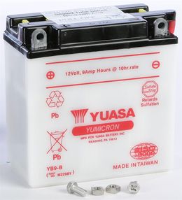 YSA-YB9-B, Yuasa YuMicron CX Batteries YB9-B в ОАЭ, Дубай. Состояние - новое. Цена 370 AED. Фото, контакты продавца | AUTO.AE