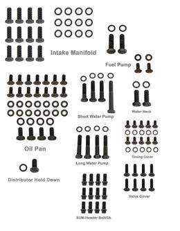 SUM-56490HSBK, Summit Racing™ Engine Bolt Kits SUM-56490HSBK في الإمارات, دبي. Condition - new. Price 220 AED. Photo, seller contacts | AUTO.AE
