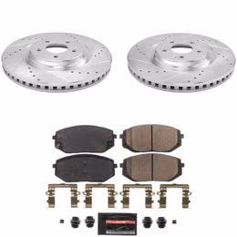 PWR-K9209, PowerStop Z23 Evolution Sport Brake Upgrade Kits for 2021-2023 SONATA - K9209 in UAE, Dubai. Condition - new. Price 850 AED. Photo, seller contacts | AUTO.AE
