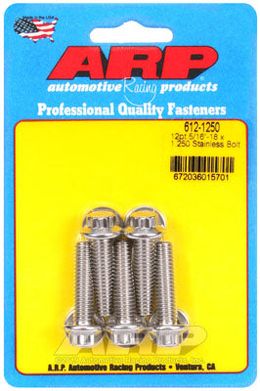 612-1250, ARP 612-1250 SAE Bolt Kit 5/16-18 x 1.250 12pt SS bolts в ОАЭ, Дубай. Состояние - новое. Цена 200 AED. Фото, контакты продавца | AUTO.AE