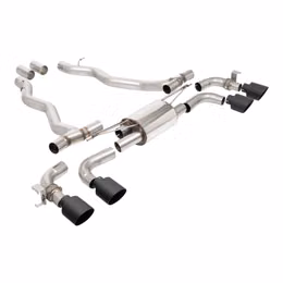 SSXBM1403, MILLTEK SSXBM1403 Axle-Back Exhaust, 3.15'' (GT-115 Cerakote Black Tips) for BMW M5 (G90 / G99) in UAE, Dubai. Condition - new. Price 18,870 AED. Photo, seller contacts | AUTO.AE