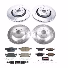 PWR-K8975, PowerStop Z23 Evolution Sport Brake Upgrade Kits for 2017-2020 CONTINENTAL, 2017-2019 FUSION - K8975 في الإمارات, دبي. Condition - new. Price 2,530 AED. Photo, seller contacts | AUTO.AE