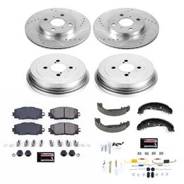 PWR-K15249DK, PowerStop Z23 Evolution Sport Disc and Drum Brake Upgrade Kits for 2007-2015 YARIS - K15249DK in UAE, Dubai. Condition - new. Price 1,680 AED. Photo, seller contacts | AUTO.AE